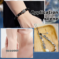40Pcs Tibetan Style Alloy Beads&nbsp;TIBEB-HY0001-16