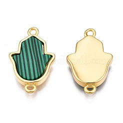 Brass Connector Charms&nbsp;KK-N233-171B-01D