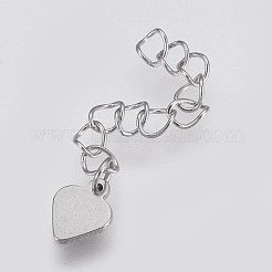 Tarnish Resistant 304 Stainless Steel Chain Extender&nbsp;STAS-I088-O-01P