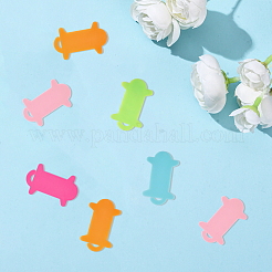 100Pcs 5 Styles Plastic Thread Card Bobbins&nbsp;AJEW-SC0003-96