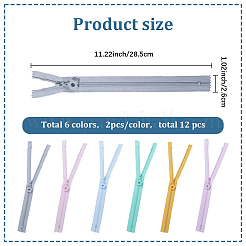 12Pcs 6 Colors Garment Accessories&nbsp;FIND-GF0008-62