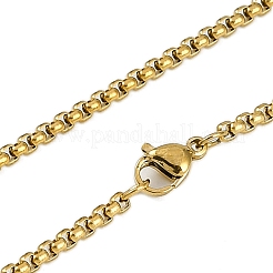 201 Stainless Steel Eucharist Holy Communion Cross Pendant Box Chain Necklaces&nbsp;NJEW-M010-04G