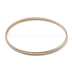 7Pcs 3 Colors PVD Vacuum Plating 202 Stainless Steel Bangle Sets&nbsp;BJEW-M317-12