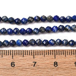 Natural Lapis Lazuli Beads Strands&nbsp;G-D320-A03-3mm
