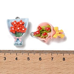 Opaque Resin Pendants&nbsp;RESI-K050-02