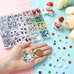 20 Styles Wiggle Googly Eyes Cabochons DIY Scrapbooking Crafts Toy Accessories&nbsp;KY-YW0001-69