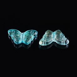Electroplate Transparent Glass Beads&nbsp;LS-EGLA-L027-E-B02