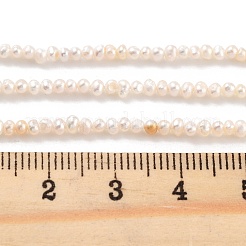 Natural Cultured Freshwater Pearl Beads Strands&nbsp;PEAR-C003-02B