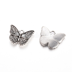 Rack Plating Tibetan Style Alloy Pendants&nbsp;TIBEP-L005-06AS