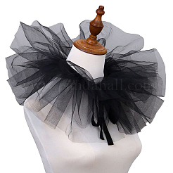 Detachable Lady's Gauze Fake Collar&nbsp;AJEW-WH20042-90A