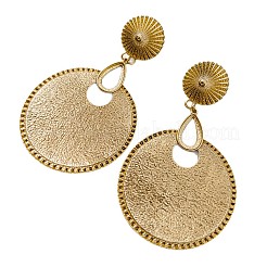 Vintage Zinc Alloy Dangle Stud Earrings&nbsp;WG73FB2-01