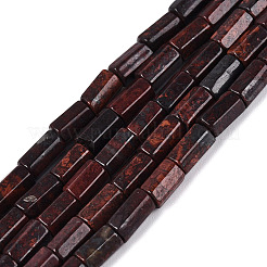 Natural Brecciated Jasper Beads Strands&nbsp;GG-N002-01A-06