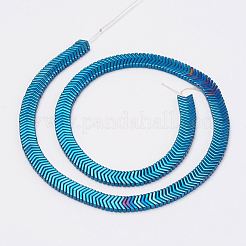 Electroplate Non-Magnetic Synthetic Hematite Strands&nbsp;G-K259-41F