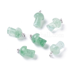 Natural Gemstone Pendants&nbsp;G-M380-B-P