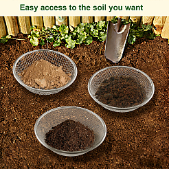 6Pcs 6 Styles Iron Mesh Garden Sieve&nbsp;TOOL-DL0001-05