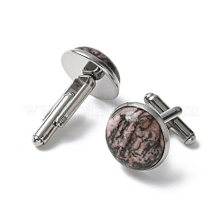 304 Stainless Steel Cuff Buttons&nbsp;G-C185-02P-40
