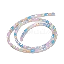 Electroplate Glass Beads Strands&nbsp;EGLA-D030-08J