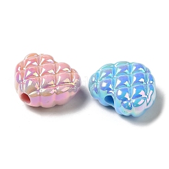 Opaque Acrylic Waffle Beads&nbsp;X-MACR-D025-05
