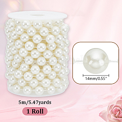 Handmade Acrylic Pearl Beaded Chains&nbsp;AJEW-WH0567-39