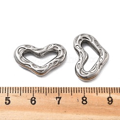 304 Stainless Steel Pendants&nbsp;STAS-V002-08P