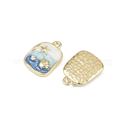 Alloy Rhinestone Pendants&nbsp;PALLOY-P311-02G