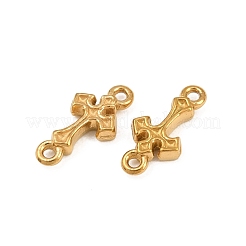 304 Stainless Steel Connector Charms&nbsp;SA-CBA302A-03G