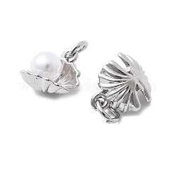 ABS Imitation Pearl Charms&nbsp;KK-D367-03G
