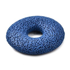 Natural Lava Rock Disc Big Pendants&nbsp;G-M203-03-01