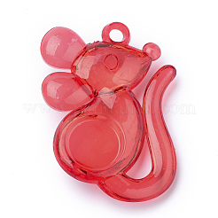 Transparent Acrylic Big Pendants&nbsp;TACR-T002-01