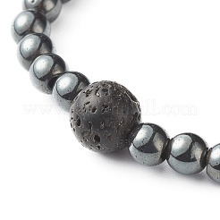 Energy Power Cross Beads Stretch Bracelets Set for Men Women&nbsp;BJEW-JB06891