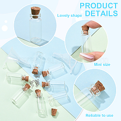 50Pcs Glass Jar Glass Bottles Bead Containers&nbsp;DIY-YW0017-27
