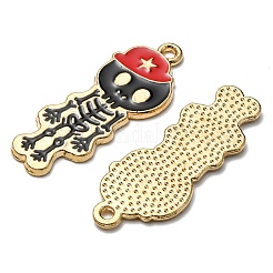 5Pcs Alloy Enamel Pendants&nbsp;ENAM-YW0002-49B