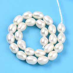 Natural Cultured Freshwater Pearl Beads Strands&nbsp;PEAR-N012-05Z-01