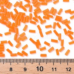 Transparent Glass Bugle Beads&nbsp;SEED-N005-001-C11