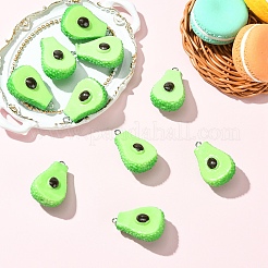 10Pcs Resin Pendants&nbsp;RESI-YW0004-09