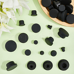 30Pcs 5 Styles Silicone Hole Plugs&nbsp;AJEW-GF0011-63B