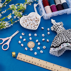 100Pcs 1-Hole Resin Buttons&nbsp;RESI-FG0001-12B