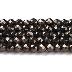 Electroplate Glass Beads Strands&nbsp;GLAA-H021-01B-FP06