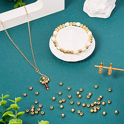 Rack Plating Brass Beads&nbsp;KK-TA0001-88G-04