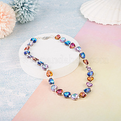 150Pcs 15 Colors Transparent Glass Beads&nbsp;GLAA-CD0001-09