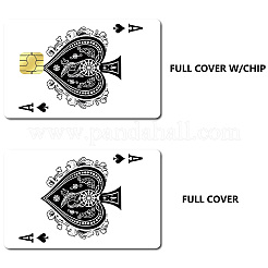 PVC Plastic Waterproof Card Stickers&nbsp;DIY-WH20044-005