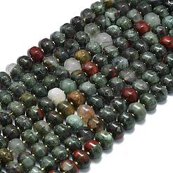 Natural African Bloodstone Beads Strands&nbsp;LS-G-P573-B13-01
