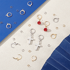 100Pcs 304 Stainless Steel Leverback Earring Findings&nbsp;STAS-PH0007-03