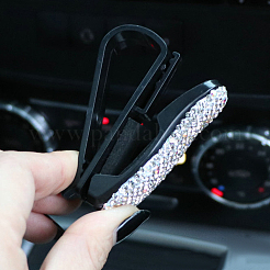 4Pcs Plastic Glasses Holders for Car Sun Visor&nbsp;AJEW-AN0007-28