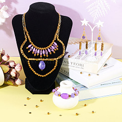 4 Strands 4 Styles Electroplated Non-magnetic Synthetic Hematite Beads Strands&nbsp;G-CW0001-12G