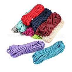 100M 10 Colors 7 Inner Cores Polyester & Spandex Cord Ropes&nbsp;RCP-LS0001-01D