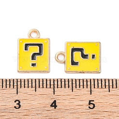 Alloy Enamel Charms&nbsp;ENAM-Q001-08G-02
