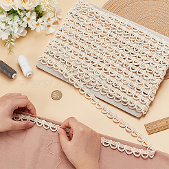 Cotton Lace Ribbon&nbsp;DIY-WH0632-84