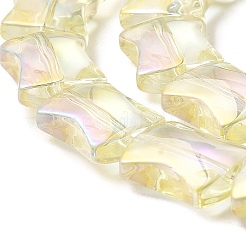 Electroplate Glass Beads Strands&nbsp;LS-EGLA-H103-FR01