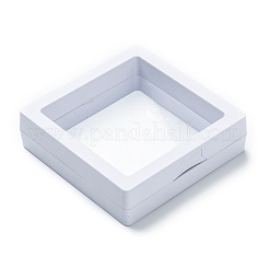 Square Transparent PE Thin Film Suspension Jewelry Display Stands&nbsp;CON-D009-02A-01